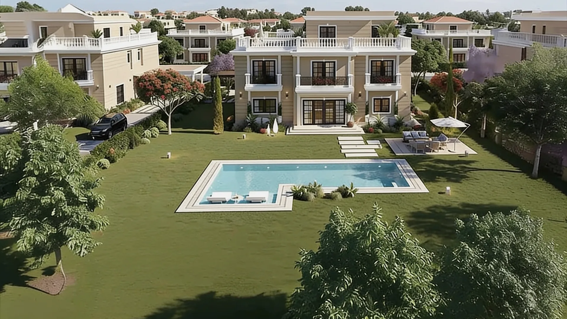 Luxury residential villas at La Verde Cassette Compound – New Capital