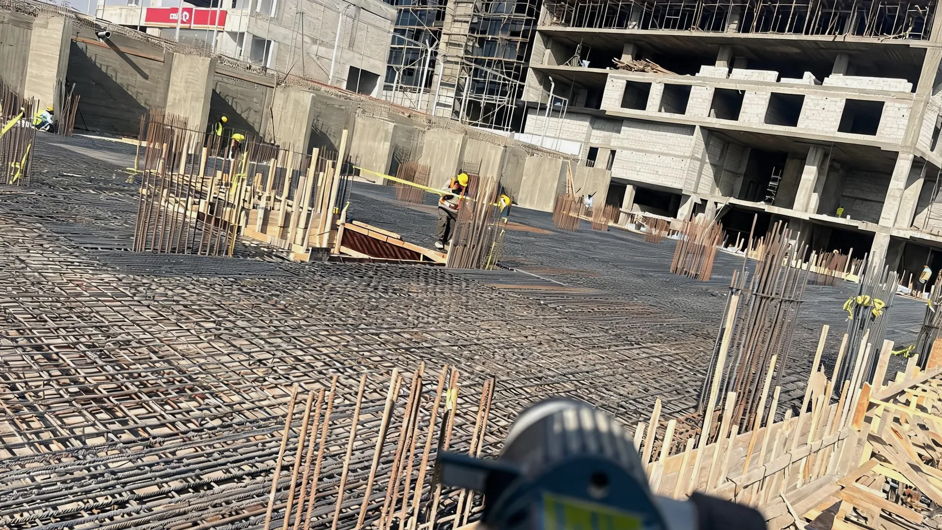 Ola Energy main building under construction in the First Settlement, Cairo, Egypt